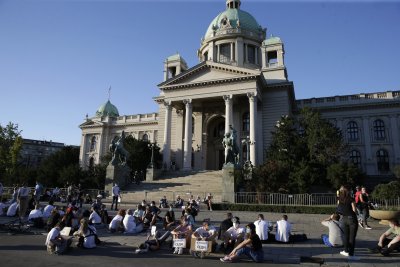 Мирен протест в Белград