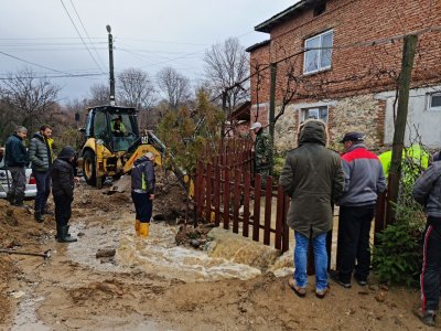 Критична ситуация в община Петрич заради валежите