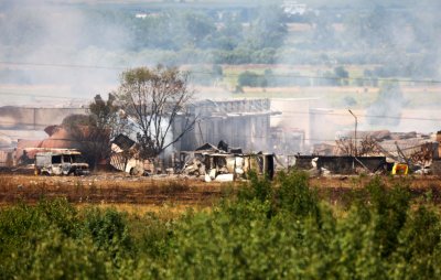 Не е отхвърлена версията за умишлен палеж след взрива край Елин Пелин