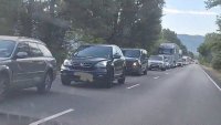 Изключително натоварен трафик посока "Кулата"
