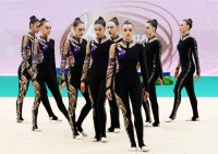 Националният отбор на България за жени триумфира с титлата на Балканиадата по естетическа групова гимнастика в Гърция